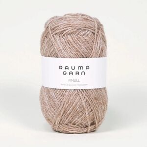 Rauma Garn Finull Yarn In 406 Beige Melert